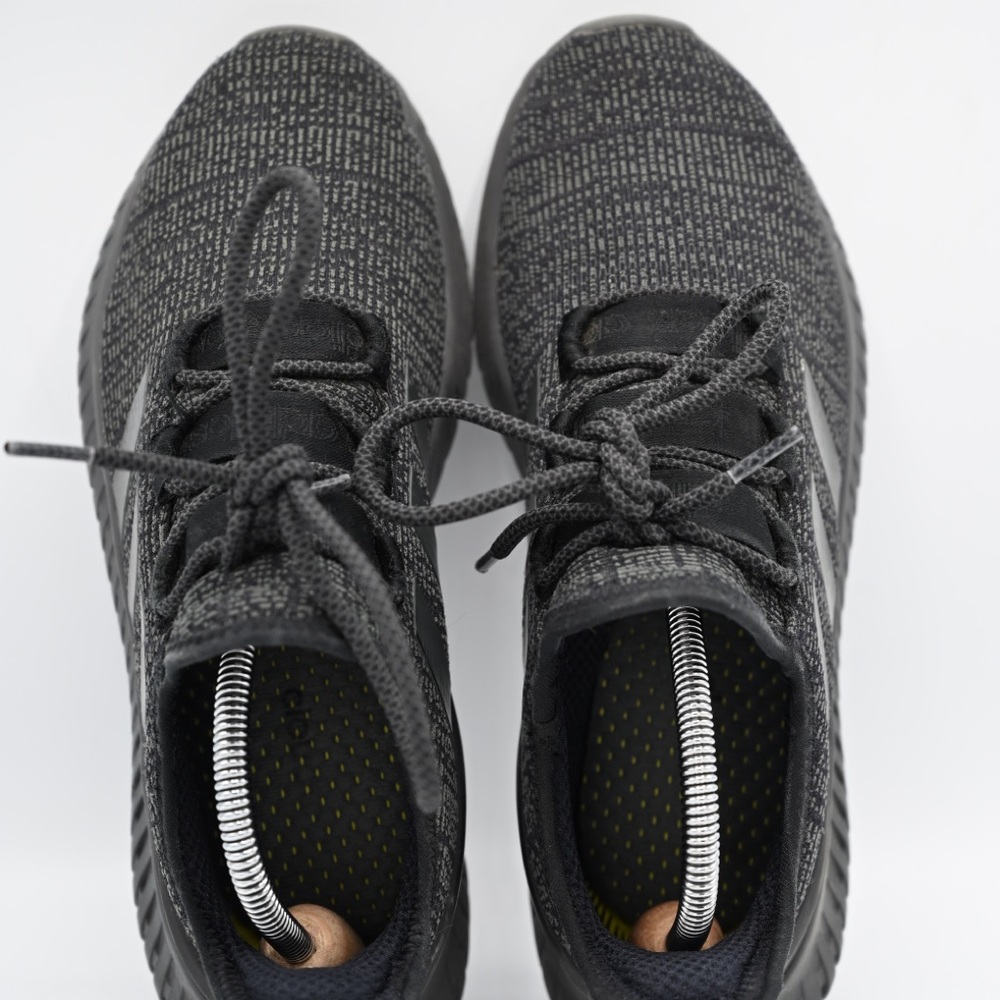 Adidas Mens Kaptir Knit Running Training Sneakers. View 4